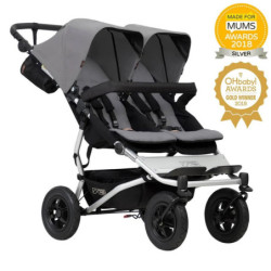 MB Duet Buggy silver